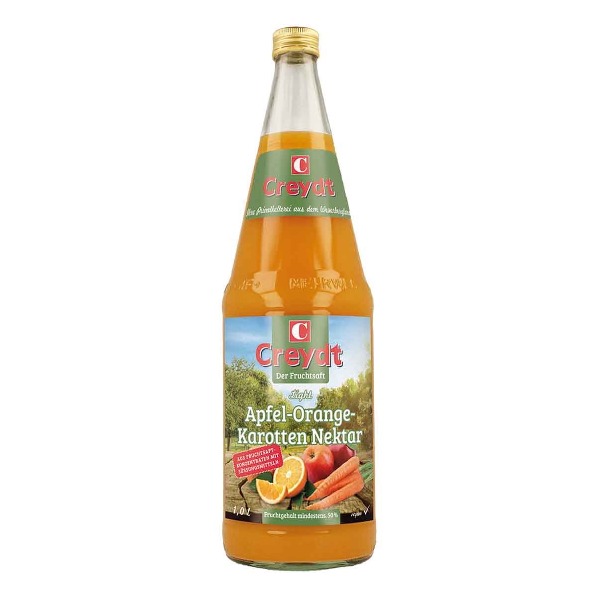 Creydt Apfel-Orange-Karotte Nektar light