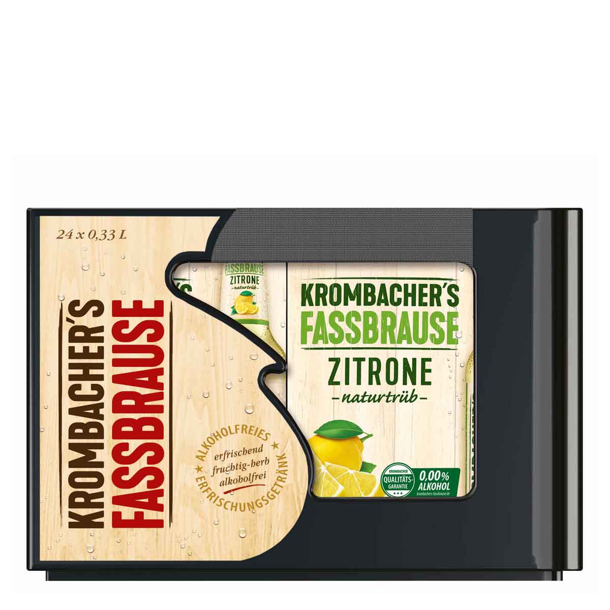 Krombacher-Fassbrause-Zitrone-naturtr_b-Kiste-24x0_33-Ltr-Flaschen-2023-06-20-Original Krombacher Fassbrause Zitrone -naturtrüb-