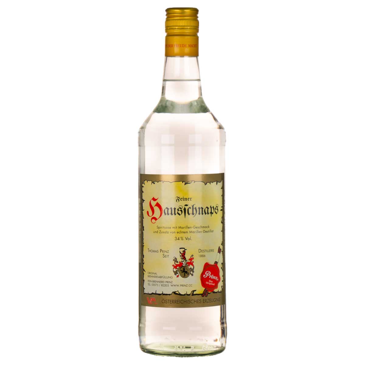 Prinz Hafele Vogelbeer Brand 45%