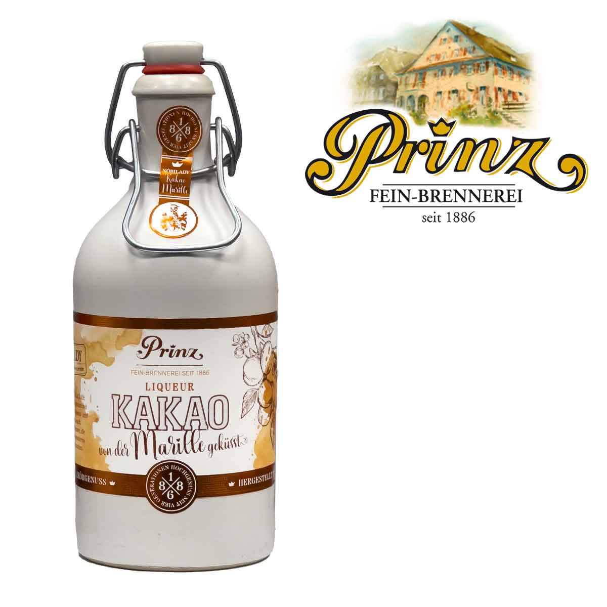 Prinz Nobilady Kakao-Marille Liqueur 17,7%