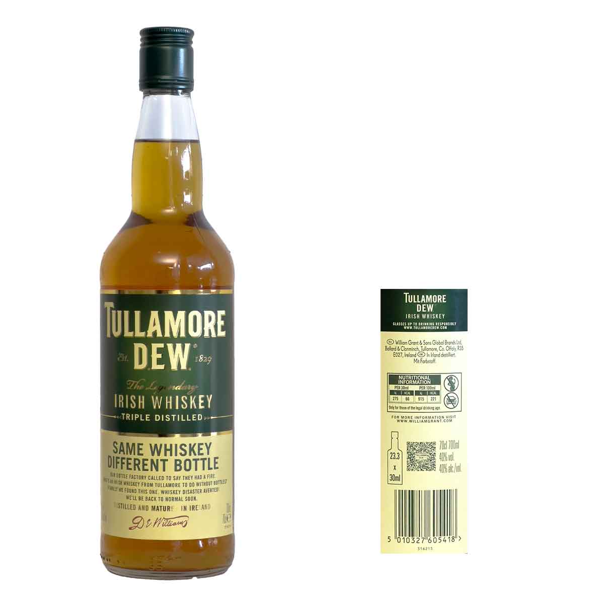 Tullamore Dew Irish Whiskey 40% Special Edition