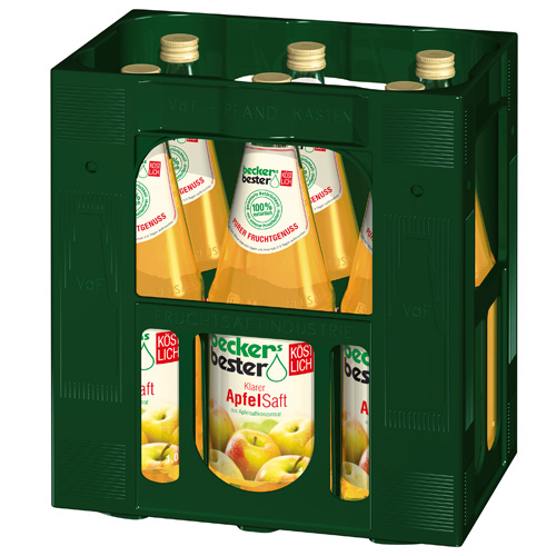 Beckers Bester Apfelsaft klar