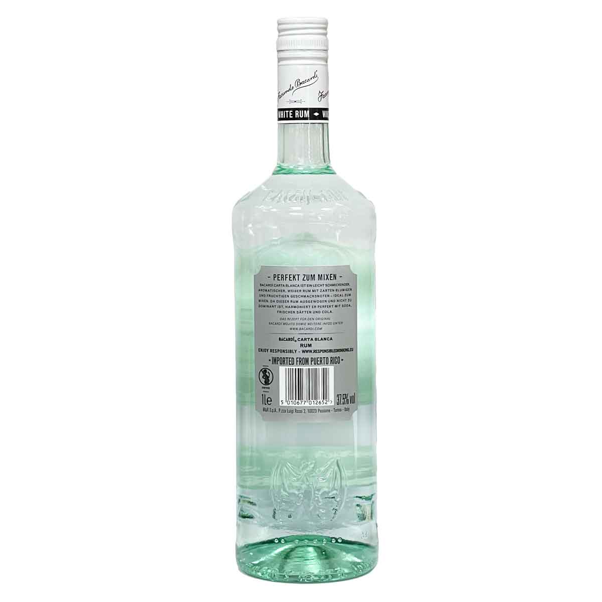 Bacardi Carta Blanca 37,5%
