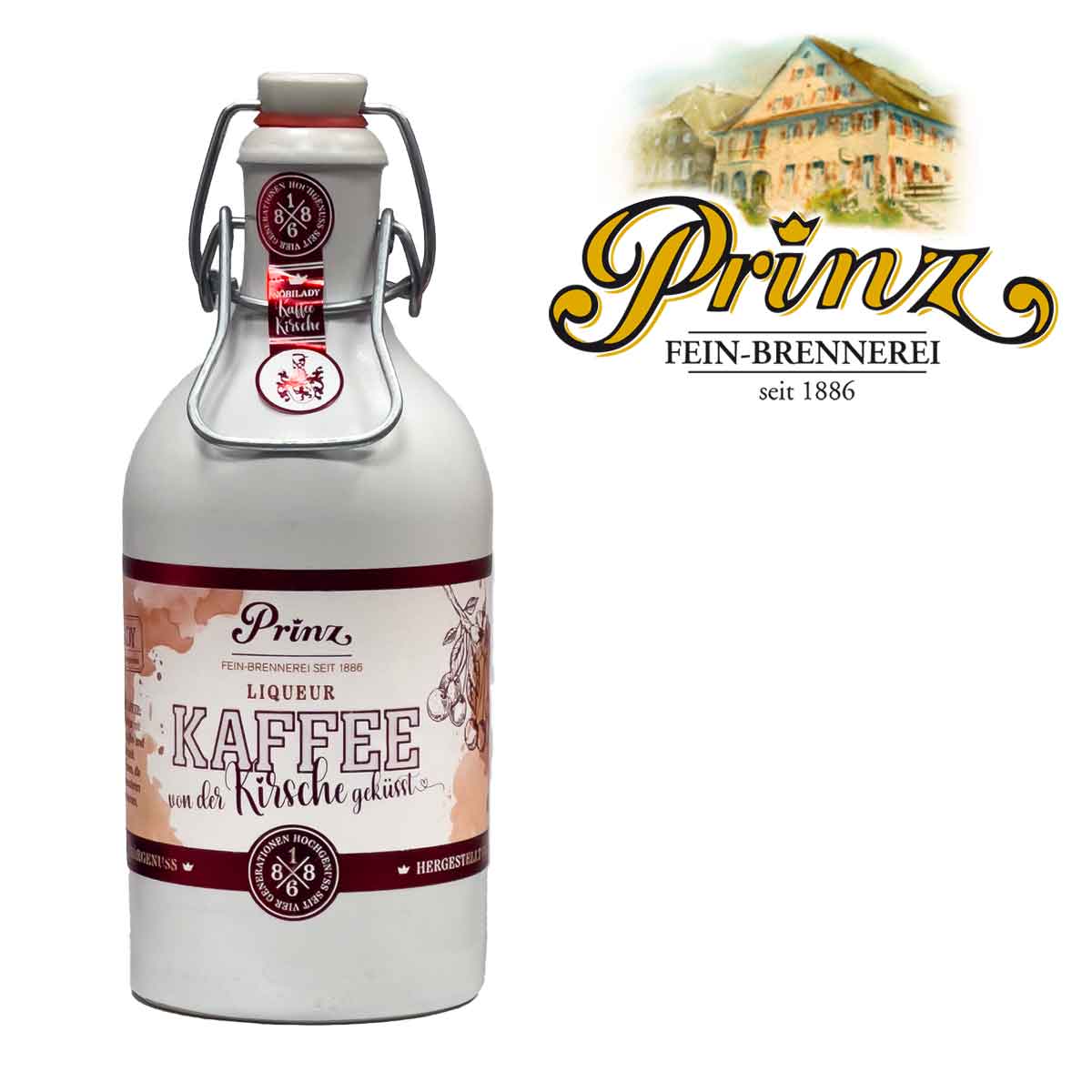 Prinz Nobilady Kaffee-Kirsch Liqueur