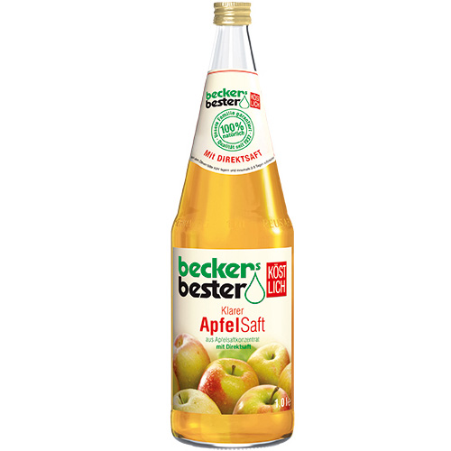 Beckers Bester Apfelsaft klar